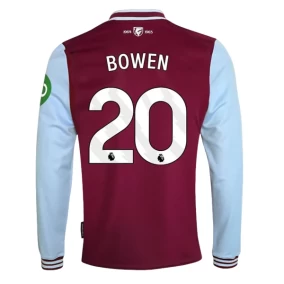 Bowen West Ham United Hjemmebanetrøje 2024/2025 Langærmet